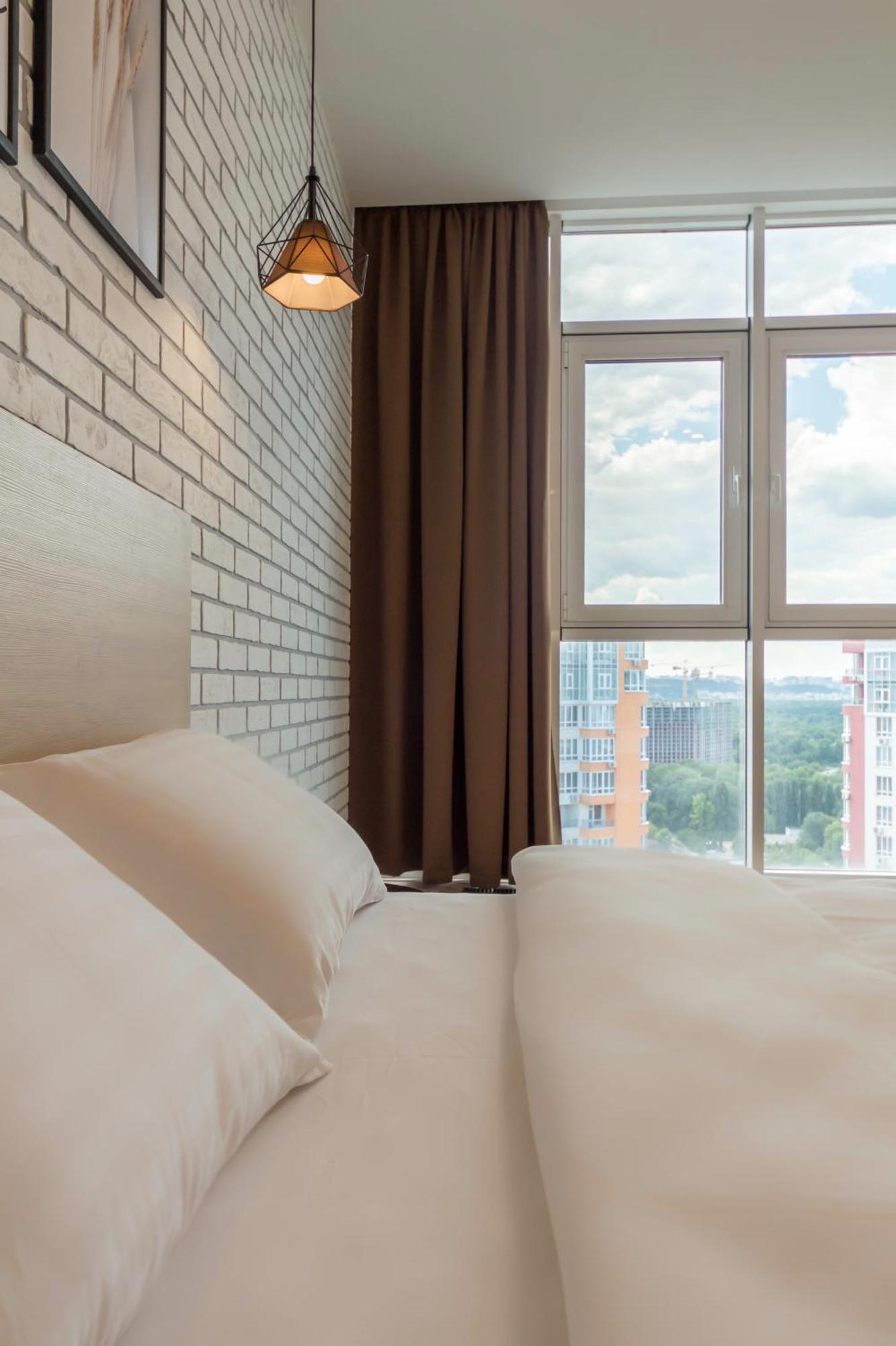 Design Apartments With Panoramic View 키예프 외부 사진